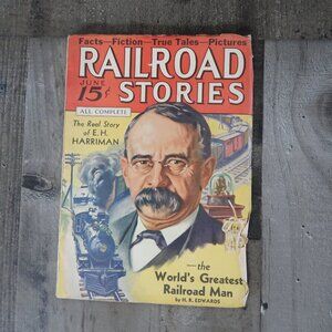 Railroad Stories June 1936 Vol. 20, no. 1 E. R. Harriman